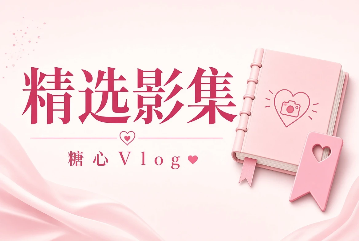 糖心Vlog 影集架视觉