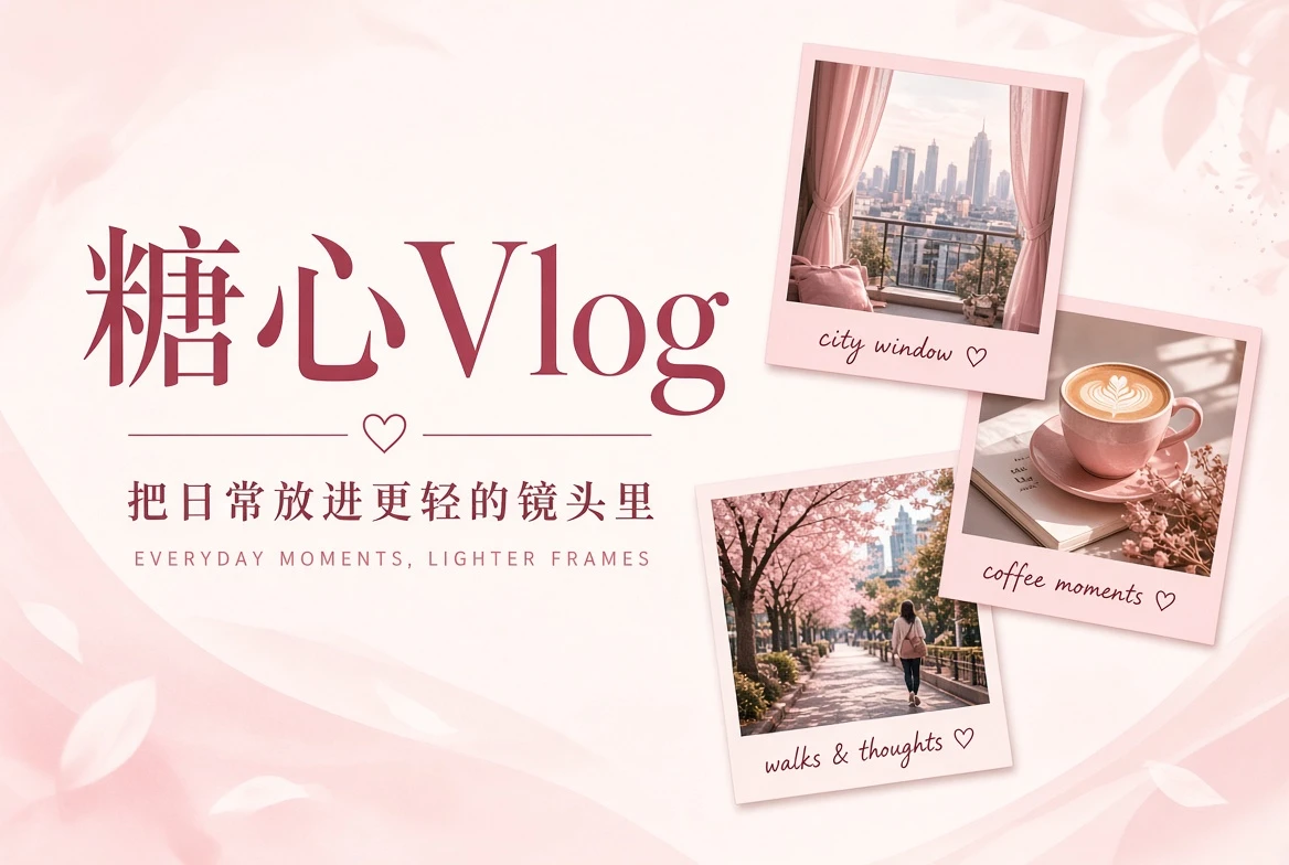 糖心Vlog 日常记录封面